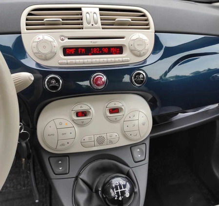 Fiat 500 cena 31000 przebieg: 88000, rok produkcji 2015 z Pszczyna małe 277